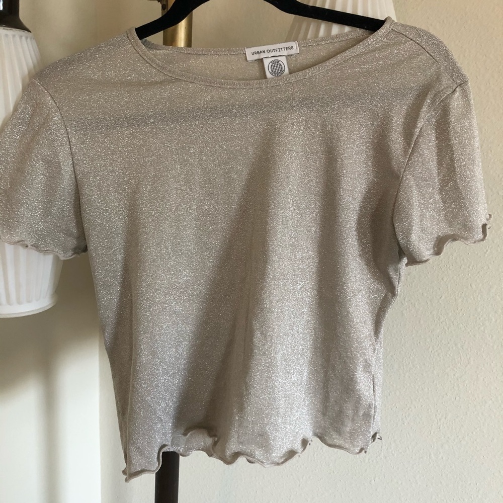Sparkly crop top!